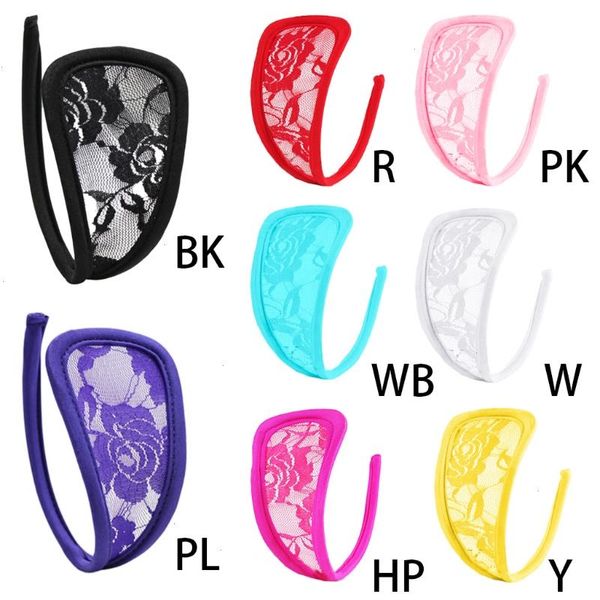 womens floral lace c panty string underwear invisible lingerie solid hollow thong, Black;pink
womens floral lace c panty string underwear invisible lingerie solid hollow thong, Black;pink