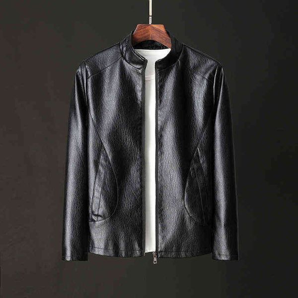 big and tall motorcycle jacket men's leather slim tide pu tight collar winter jacket men t220728, Black
big and tall motorcycle jacket men's leather slim tide pu tight collar winter jacket men t220728, Black
