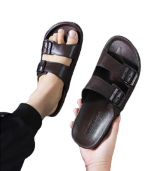 designer slippers new men's women's shoes double buckle slippers men comfortable one-word slipper soft sole sandals wholesale 36-4, Black
designer slippers new men's women's shoes double buckle slippers men comfortable one-word slipper soft sole sandals wholesale 36-4, Black