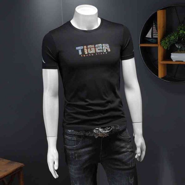 men's fashion personality trend new short-sleeved brand wholesale 2022 summer casual mercerized cotton printed short sleeve t-shirt men, White;black
men's fashion personality trend new short-sleeved brand wholesale 2022 summer casual mercerized cotton printed short sleeve t-shirt men, White;black