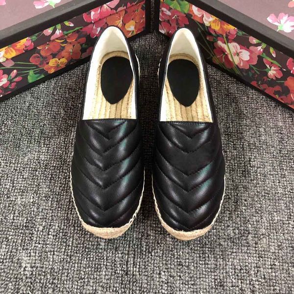 classic shoes for women genuine leather luxurious espadrille woman casual dress shoe ladies designer footwear female walking shoes with box, Black
classic shoes for women genuine leather luxurious espadrille woman casual dress shoe ladies designer footwear female walking shoes with box, Black