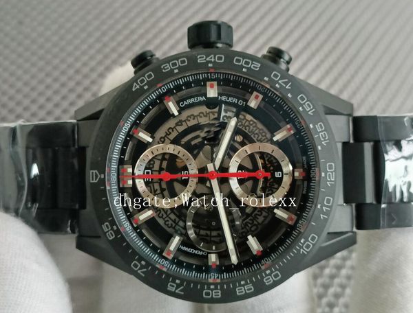 mens quality chronograph wristwatches workin xf 47mm cosmograph carbon black stainless steel cal.7750 eta movement automatic men black dial, Slivery;brown 
mens quality chronograph wristwatches workin xf 47mm cosmograph carbon black stainless steel cal.7750 eta movement automatic men black dial, Slivery;brown