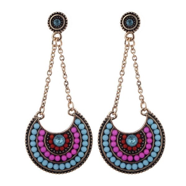bohemian drop dangle chain long earrings for women geometric beaded rhinestone boho earrings wedding jewelry pendientes mujer, Silver
bohemian drop dangle chain long earrings for women geometric beaded rhinestone boho earrings wedding jewelry pendientes mujer, Silver