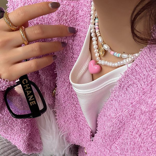 silver needle pink love heart earrings south korea dongdaemun fashion simple stud earrings eardrop small cute sweet, Golden
silver needle pink love heart earrings south korea dongdaemun fashion simple stud earrings eardrop small cute sweet, Golden