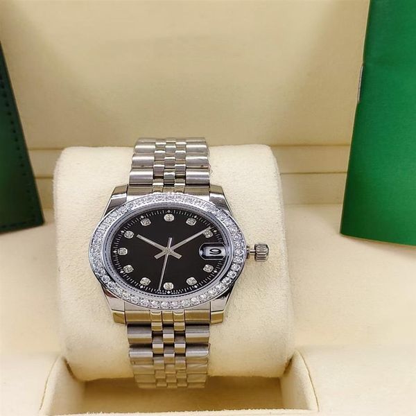 women's watch 31mm diamond iced out automatic mechanical woman watches full stainless steel strap datejust ladie339z, Slivery;brown
women's watch 31mm diamond iced out automatic mechanical woman watches full stainless steel strap datejust ladie339z, Slivery;brown