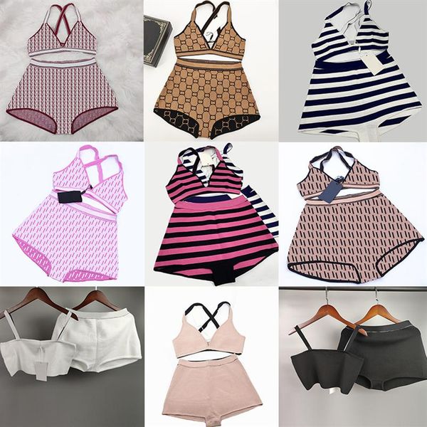 stylish letter knitted swimsuit seaside cross strap beachwear textile women summer knitting elastic split bikini set350o
stylish letter knitted swimsuit seaside cross strap beachwear textile women summer knitting elastic split bikini set350o