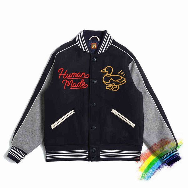 duck embroidered human made jacket men women heavy fabric human made girls not crying jacket t220721, Black;brown
duck embroidered human made jacket men women heavy fabric human made girls not crying jacket t220721, Black;brown
