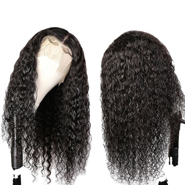curly human hair ali bff hd transparent lace wig brazilian lace front human hair wig 4x4 closure wig deep wave, Black
curly human hair ali bff hd transparent lace wig brazilian lace front human hair wig 4x4 closure wig deep wave, Black