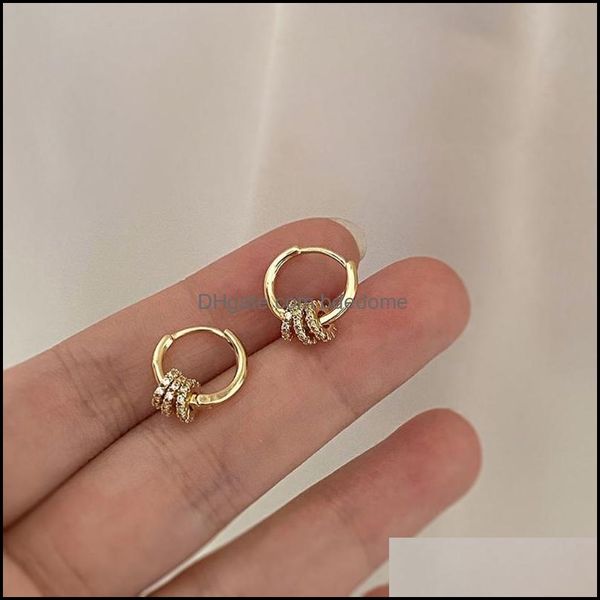 hoop hie earrings jewelry 2022 korean geometric small earring for women shiny cubic zircon metal ring clasp simple dh7vh, Golden;silver
hoop hie earrings jewelry 2022 korean geometric small earring for women shiny cubic zircon metal ring clasp simple dh7vh, Golden;silver