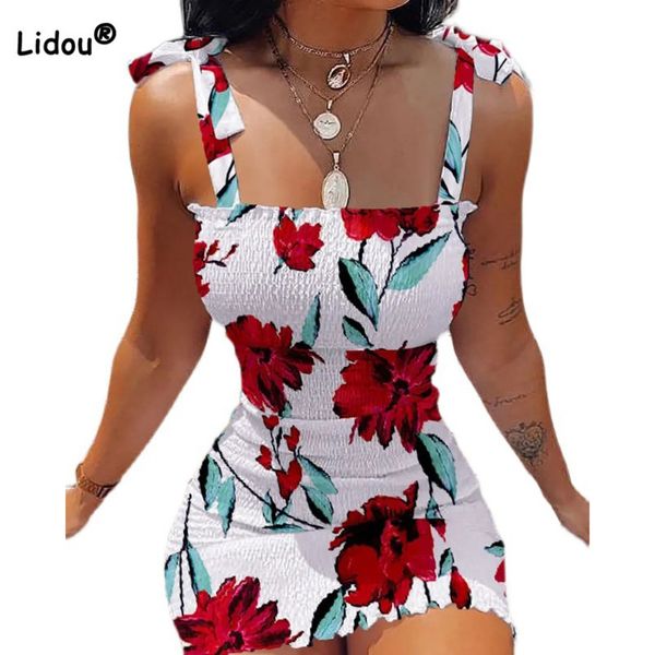 women summer one word collar printing sleeveless tight shirring suspenders pure white mini dress high waist aline skirt 220520, Black;gray
women summer one word collar printing sleeveless tight shirring suspenders pure white mini dress high waist aline skirt 220520, Black;gray