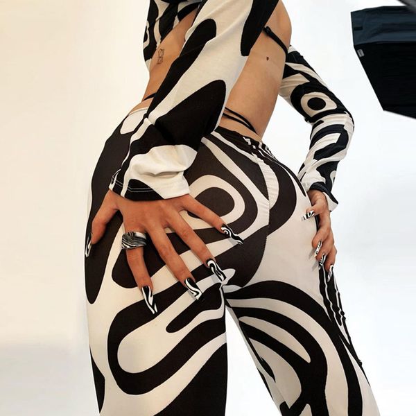 weird puss zebra print women casual 2 piece set bandage skinny crop pants fashion matching streetwear slim tracksuit outfit, White
weird puss zebra print women casual 2 piece set bandage skinny crop pants fashion matching streetwear slim tracksuit outfit, White