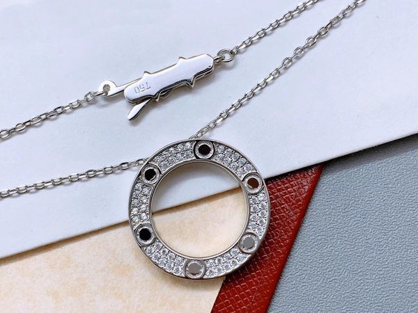 europe america fashion style women lady brass 18k plated gold necklace with full diamond round circle pendant 2 color, Silver
europe america fashion style women lady brass 18k plated gold necklace with full diamond round circle pendant 2 color, Silver