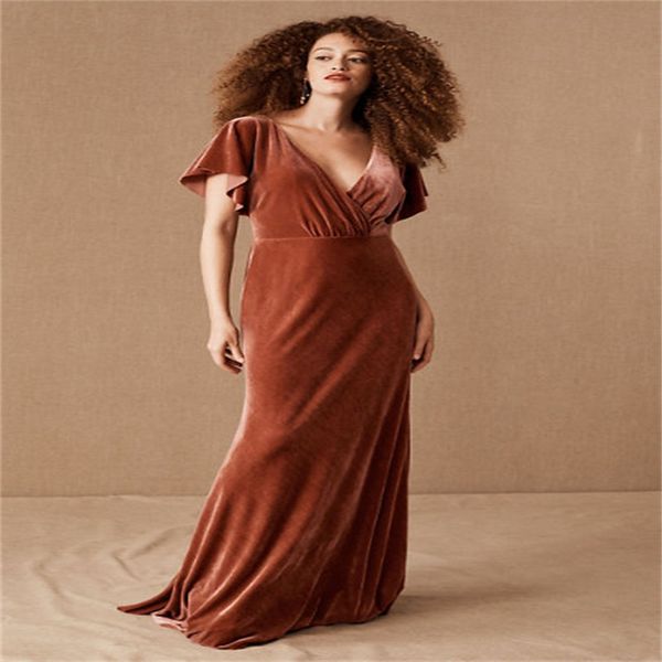 velvet plus size mother of the bride dresses v neck sleevesless mermaid evening gowns long party dress woman for weddings, Black;red
velvet plus size mother of the bride dresses v neck sleevesless mermaid evening gowns long party dress woman for weddings, Black;red