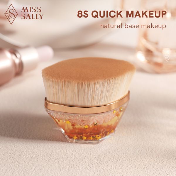miss sally magic foundation makeup brush with liquid glitter handle bb cream blush powder tools 220722
miss sally magic foundation makeup brush with liquid glitter handle bb cream blush powder tools 220722