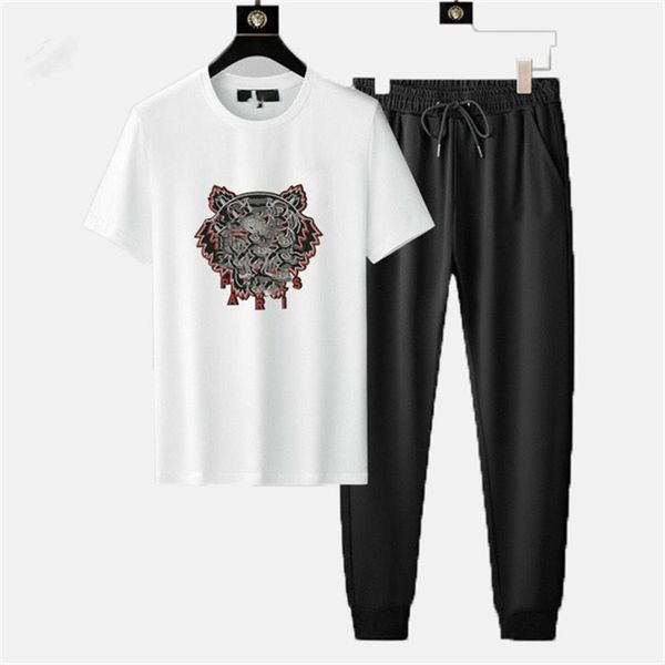 2022 mens designers tracksuit letters embroidery summer fashion sportswear short sleeves pullover jogger pants suits o-neck sportinguit sx6, Gray
2022 mens designers tracksuit letters embroidery summer fashion sportswear short sleeves pullover jogger pants suits o-neck sportinguit sx6, Gray