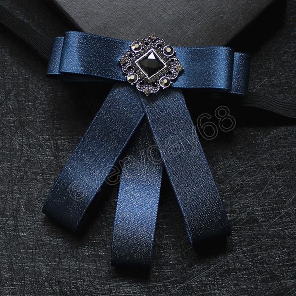 british style bow ties men's suit collar with diamond white shirt men's bowtie wedding accessories, Black;gray
british style bow ties men's suit collar with diamond white shirt men's bowtie wedding accessories, Black;gray