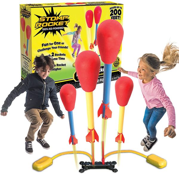 stomp rocket games launcher interactive 4 rockets and rocket launchers toys birthday gift children sports toy
stomp rocket games launcher interactive 4 rockets and rocket launchers toys birthday gift children sports toy