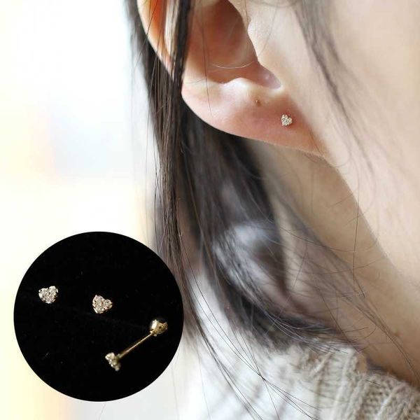 custom earbone nail pure 14k gold super mini three diamond lovely love screw back stud earrings earnail 210323, Golden;silver
custom earbone nail pure 14k gold super mini three diamond lovely love screw back stud earrings earnail 210323, Golden;silver