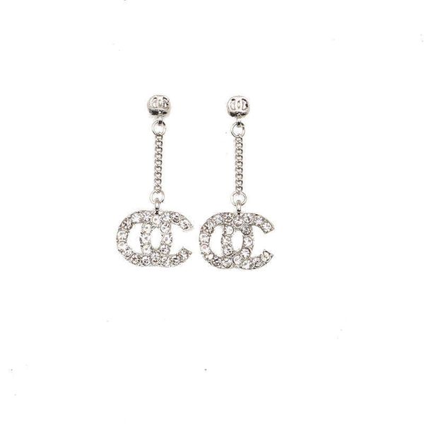18k gold plated luxury brand designers double letters stud long eardrop geometric classic women s925 silver crystal rhinestone earring, Golden;silver
18k gold plated luxury brand designers double letters stud long eardrop geometric classic women s925 silver crystal rhinestone earring, Golden;silver
