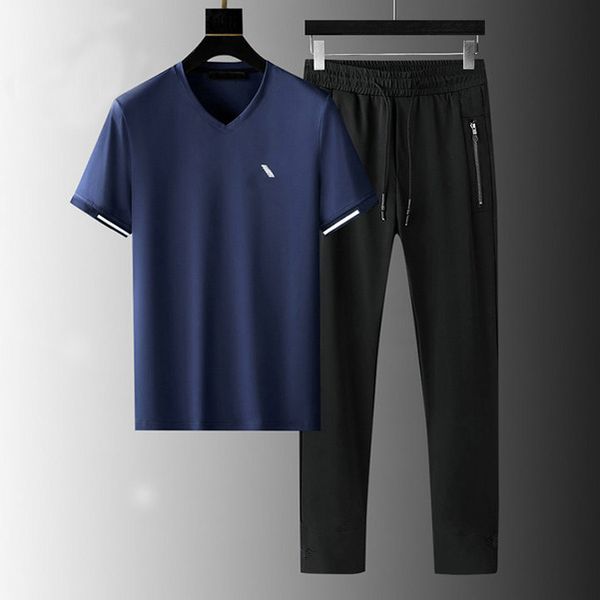 brand t shirt suit clothing lettering solid color long ribbon men short sleeve street trend logo splicing oversized wholesale, White;black
brand t shirt suit clothing lettering solid color long ribbon men short sleeve street trend logo splicing oversized wholesale, White;black