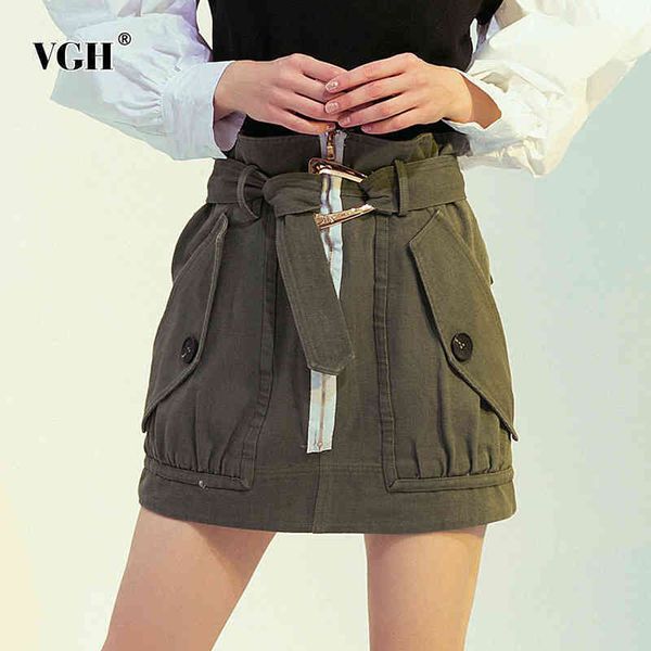 patchwork hit color army green skirts for female high waist sashes lace up mini skirt women clothes summer fashion 210507, Black
patchwork hit color army green skirts for female high waist sashes lace up mini skirt women clothes summer fashion 210507, Black