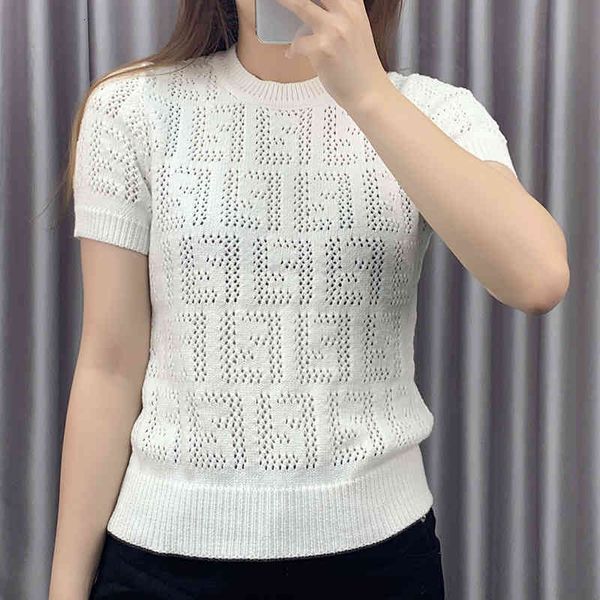 women's polos summer cool round neck fd short sleeve solid f letter hollow out women's clothing t-shirt e1nx, White
women's polos summer cool round neck fd short sleeve solid f letter hollow out women's clothing t-shirt e1nx, White