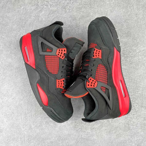 2022 jumpman 4 red thunder basketball shoes classic design 4s running sneakers men sport trainers with box.
2022 jumpman 4 red thunder basketball shoes classic design 4s running sneakers men sport trainers with box.