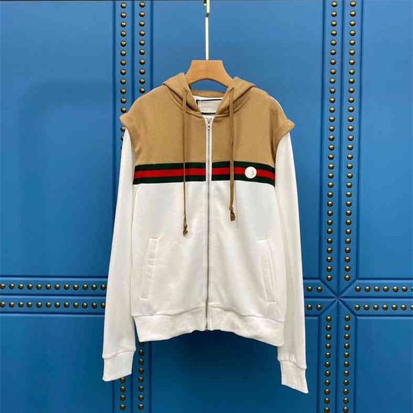 2022 new special offer gujia autumn splicing contrast color loose fashion yarn dyed fresh hooded cardigan sweater shuo, Black
2022 new special offer gujia autumn splicing contrast color loose fashion yarn dyed fresh hooded cardigan sweater shuo, Black