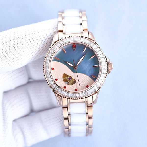 women watch automatic mechanical movement watches stainless steel case sapphire wristwatch 33mm business wristwatches boutique wristband mon, Slivery;brown
women watch automatic mechanical movement watches stainless steel case sapphire wristwatch 33mm business wristwatches boutique wristband mon, Slivery;brown