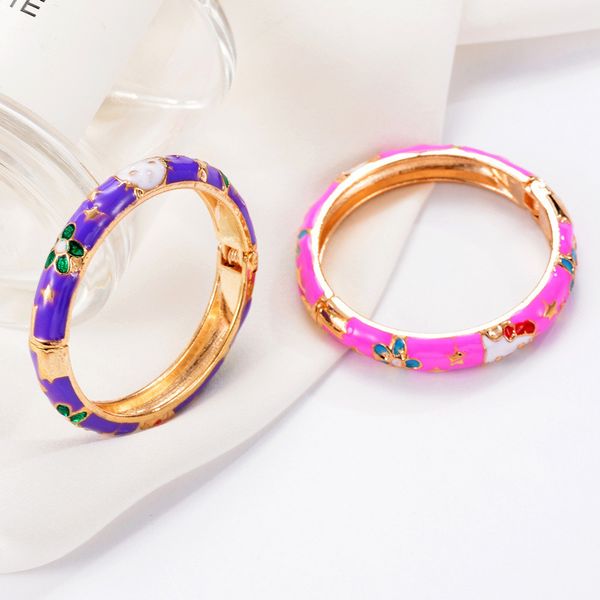 24pcs old beijing cloisonne bracelet retro ornaments ethnic style children simple women's jewelry gift fashion bracelet, Black
24pcs old beijing cloisonne bracelet retro ornaments ethnic style children simple women's jewelry gift fashion bracelet, Black