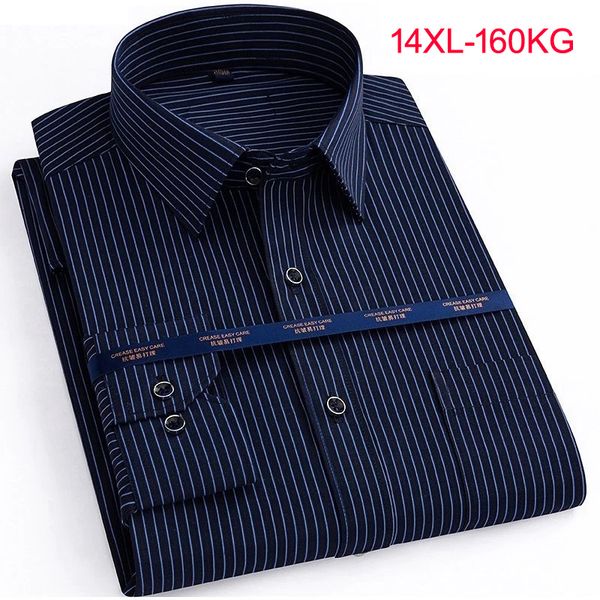 autumn long sleeve men shirt striped big size 9xl 10xl 12xl 14xl business oversize men dress office formal cotton shirt blue 54, White;black
autumn long sleeve men shirt striped big size 9xl 10xl 12xl 14xl business oversize men dress office formal cotton shirt blue 54, White;black