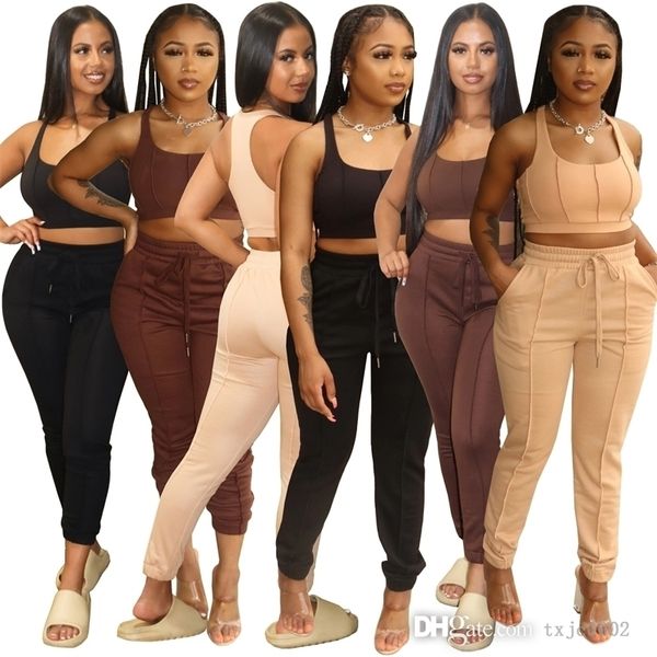 summer womens tracksuits designer i-shaped vest tank positioning line diagonal two piece pants set sports suit, White
summer womens tracksuits designer i-shaped vest tank positioning line diagonal two piece pants set sports suit, White