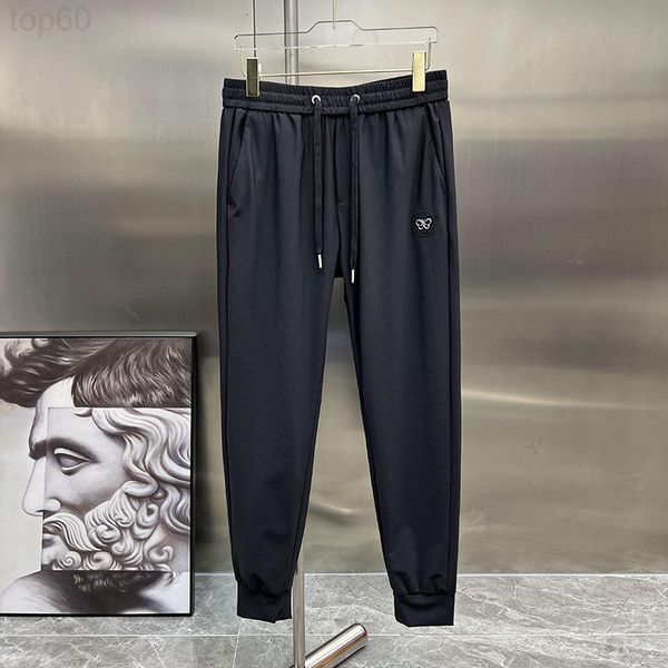 men's pants designer european goods tide brand 2022 summer thin breathable elastic slim fit ice silk quick drying casual pants sports, Black
men's pants designer european goods tide brand 2022 summer thin breathable elastic slim fit ice silk quick drying casual pants sports, Black