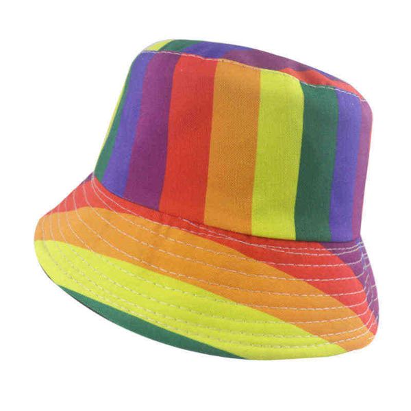stingy brim hats striped fishing cap brand casual bucket hat men women from sun protection bonnie fashion rainbow fisherman caps 220329, Blue;gray
stingy brim hats striped fishing cap brand casual bucket hat men women from sun protection bonnie fashion rainbow fisherman caps 220329, Blue;gray