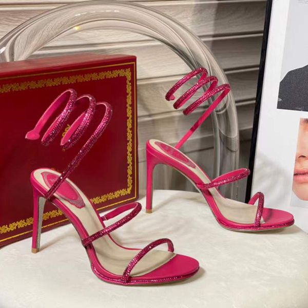 new cleo crystals decorative stiletto sandals 95mm rhinestone ring dress shoes fashion red silver evening women's high heels luxury des, Black
new cleo crystals decorative stiletto sandals 95mm rhinestone ring dress shoes fashion red silver evening women's high heels luxury des, Black