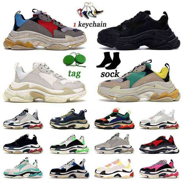 paris triple s men's women's casual designer shoes luxury platform sports sneakers for men women oversized black white grey red bo, Black;blue
paris triple s men's women's casual designer shoes luxury platform sports sneakers for men women oversized black white grey red bo, Black;blue
