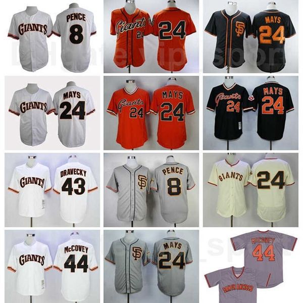 xflsp vintage 1989 retror baseball 24 willie mays jersey 8 hunter pence 43 dave dravecky 44 willie mccovey stitched orange black white grey
xflsp vintage 1989 retror baseball 24 willie mays jersey 8 hunter pence 43 dave dravecky 44 willie mccovey stitched orange black white grey