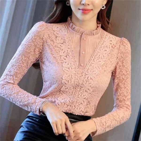 women velvet thick lace blouses female plus size 3xl slim shirt longsleeved 210401, White
women velvet thick lace blouses female plus size 3xl slim shirt longsleeved 210401, White
