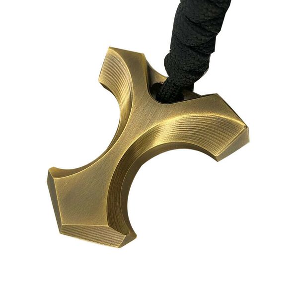 men's necklace keychain pendant edc brass cross-shaped finger play outdoor tactical broken window tool
men's necklace keychain pendant edc brass cross-shaped finger play outdoor tactical broken window tool