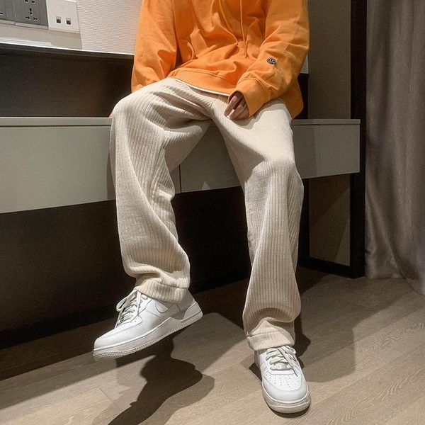 men's pants corduroy men's fashion solid color casual straight men streetwear cotton harem mens trousersmen's, Black
men's pants corduroy men's fashion solid color casual straight men streetwear cotton harem mens trousersmen's, Black