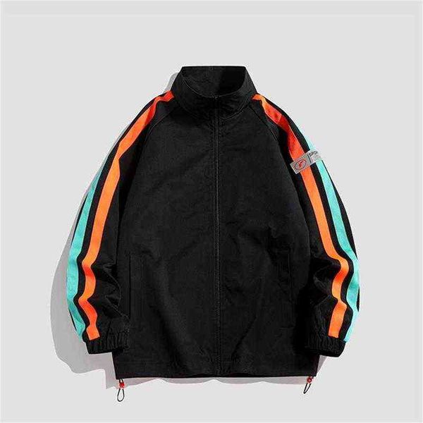 jacket male couple casual outerwear 2021 new spring autumn solid color fashion stand-up collar sports trend jacket men's women's t, Black;brown
jacket male couple casual outerwear 2021 new spring autumn solid color fashion stand-up collar sports trend jacket men's women's t, Black;brown