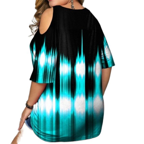 women's plus size t shirt color gradient cut out print half sleeve v neck streetwear daily going out polyester spring summer green blu, Black
women's plus size t shirt color gradient cut out print half sleeve v neck streetwear daily going out polyester spring summer green blu, Black
