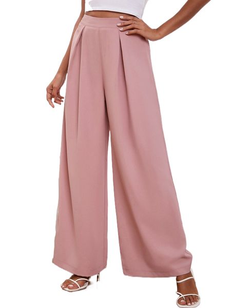 plicated wide leg pants 17pd#, Black;white
plicated wide leg pants 17pd#, Black;white