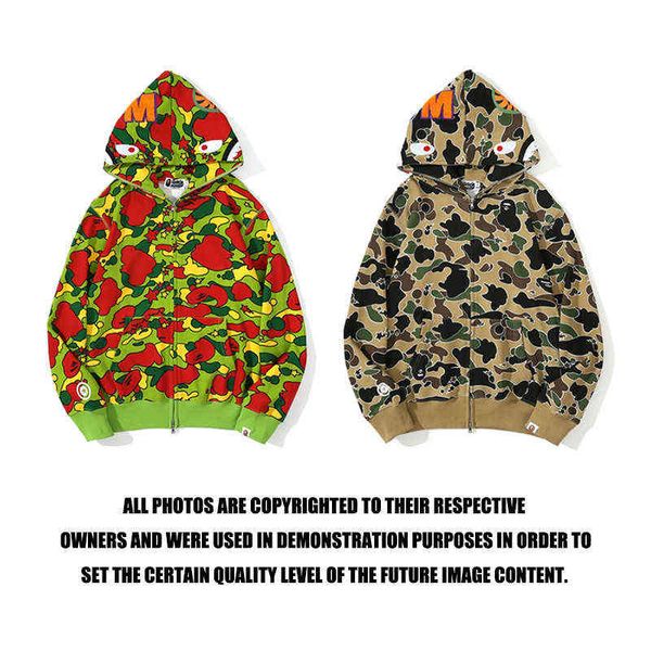 factory online export new designer brand sweater autumn winter tide bap camouflage shark men's women's hooded cardigan zipper jack, Black
factory online export new designer brand sweater autumn winter tide bap camouflage shark men's women's hooded cardigan zipper jack, Black