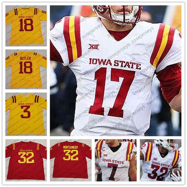 2019 isu iowa state cyclones football #1 tarique milton 3 kene nwangwu jaquan bailey 8 deshaunte jones red yellow white jersey 4xl, Black
2019 isu iowa state cyclones football #1 tarique milton 3 kene nwangwu jaquan bailey 8 deshaunte jones red yellow white jersey 4xl, Black
