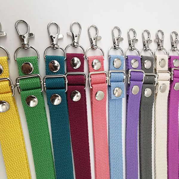 130cm canvas candy color bag strap adjustable shoulder strap all-match rivet reinforced wide webbing strap replacement belt, Black
130cm canvas candy color bag strap adjustable shoulder strap all-match rivet reinforced wide webbing strap replacement belt, Black