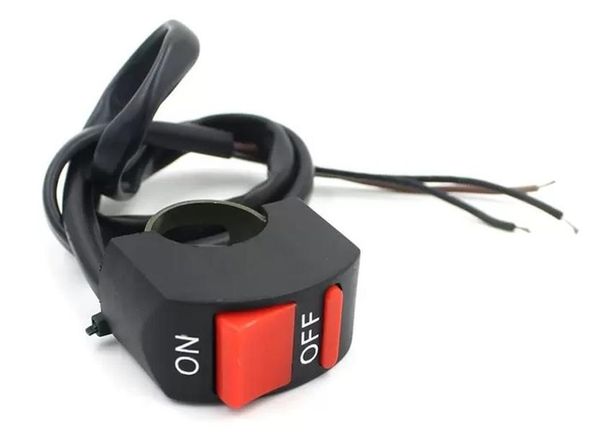 motorcycle switches on off button headlight switch with 3 cables for moto electric vehicle easy to install
motorcycle switches on off button headlight switch with 3 cables for moto electric vehicle easy to install