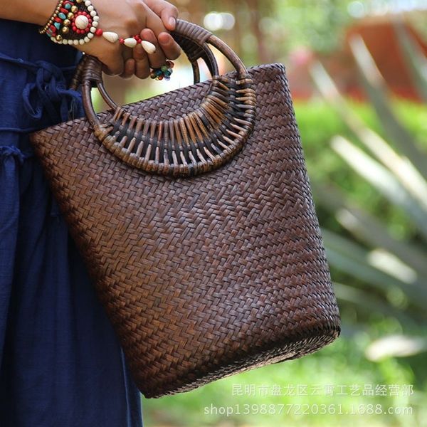 hbp 22 style straw bag rattan wooden handle retro woven bucket large holiday beach bag 220714
hbp 22 style straw bag rattan wooden handle retro woven bucket large holiday beach bag 220714