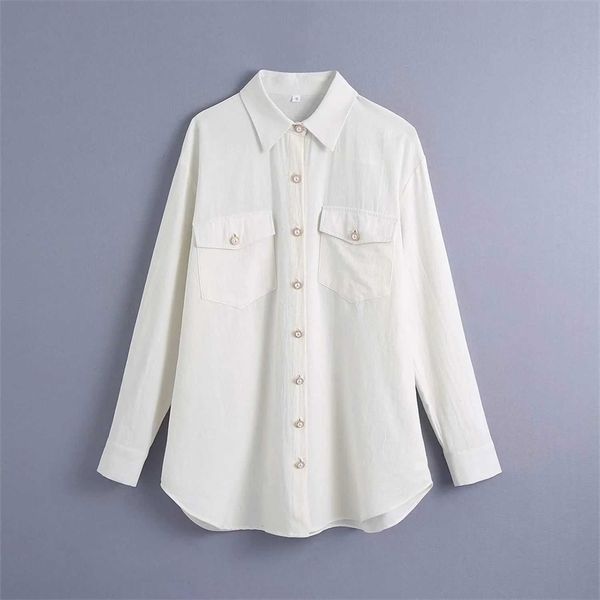 women white blouse shirt long sleeves collared pearl buttons elegant fashion woman blouse shirt femme mujer blusas 210709
women white blouse shirt long sleeves collared pearl buttons elegant fashion woman blouse shirt femme mujer blusas 210709