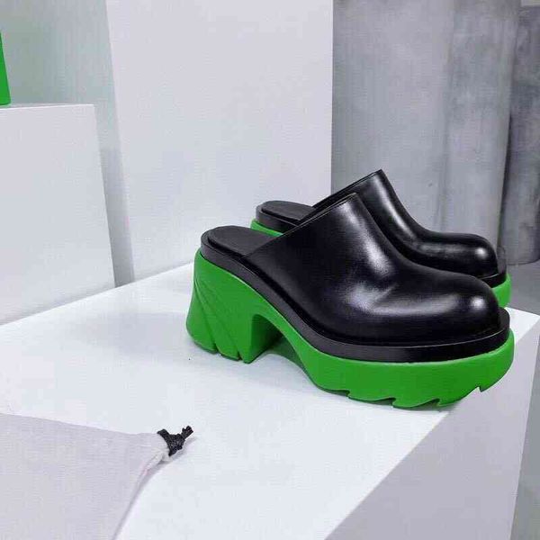 sandals summer korean muffin heel thick bottomed baotou fashion semi slippers women wear round head lazy sandals ehn3, Black
sandals summer korean muffin heel thick bottomed baotou fashion semi slippers women wear round head lazy sandals ehn3, Black